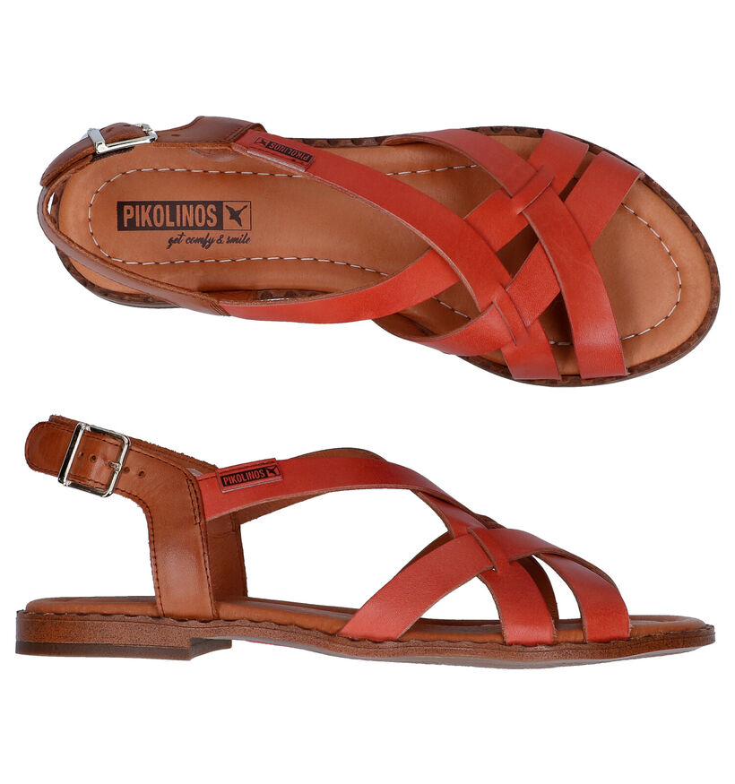 Pikolinos Algar Cognac Sandalen voor dames (307985)