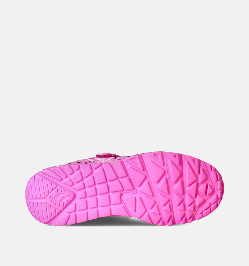 Skechers Uno Baskets en Rose pour filles (352294)