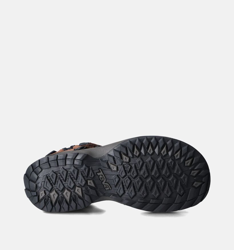 Teva Terra FI Lite Leather Sandales de marche en Cognac pour hommes (354634)