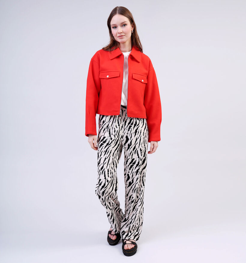Vero Moda Fortunefrej Rode korte jas voor dames (352161)