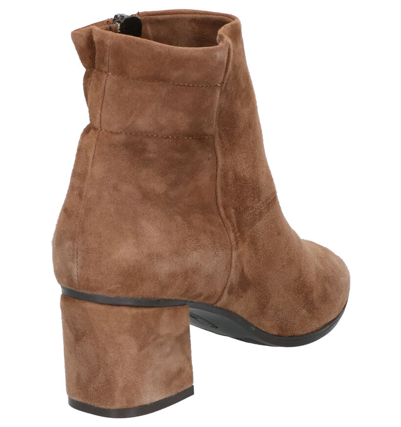 Gosh Taupe Enkellaarzen in daim (255034)