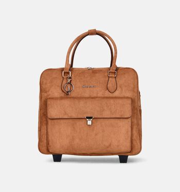 Olivia Lauren Laptoptassen Bruin