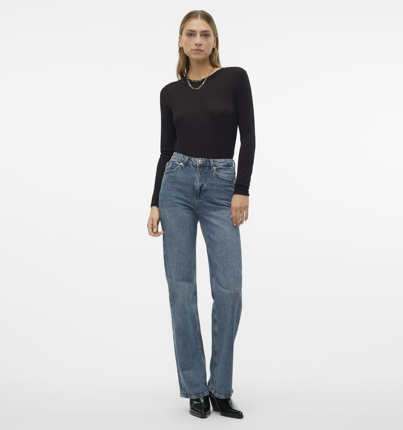 Vero Moda Tessa Wide leg jeans en Bleu L30 pour femmes (344888)