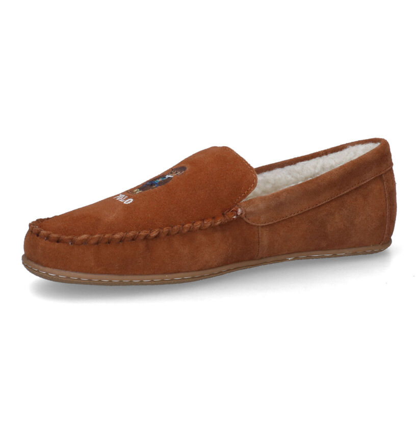 Polo Ralph Lauren Collins Bear Cognac Pantoffels voor heren (313547)