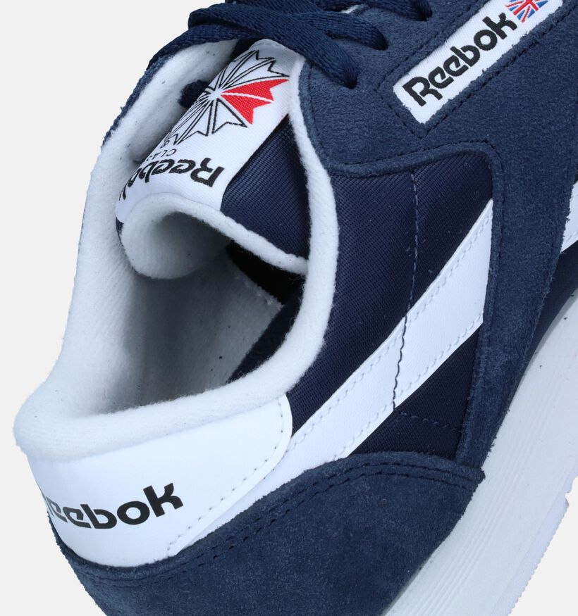 Reebok Classic Nylon Baskets en Bleu pour hommes (335286)