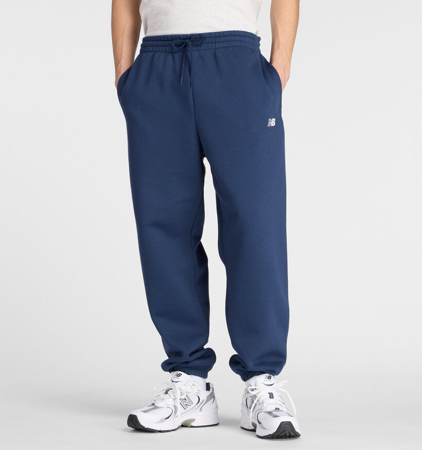 New Balance Donkerblauwe Joggingbroek voor heren (362048)