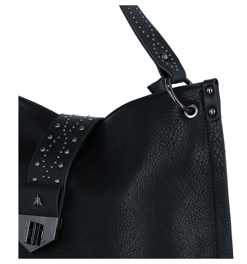 Pepe Moll Vegan Sac à bandoulière en Noir en simili cuir (283574)