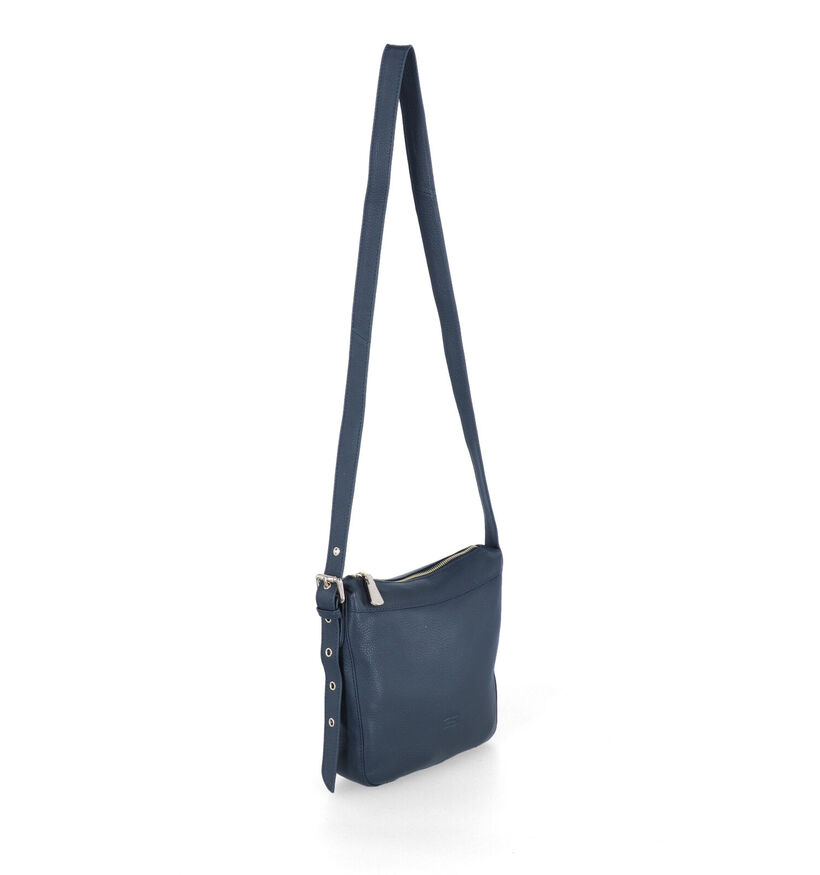 Crinkles Zwarte Crossbody Tas voor dames (324988)