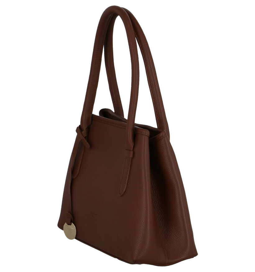 Crinkles Sac à main en Bleu en cuir (273673)