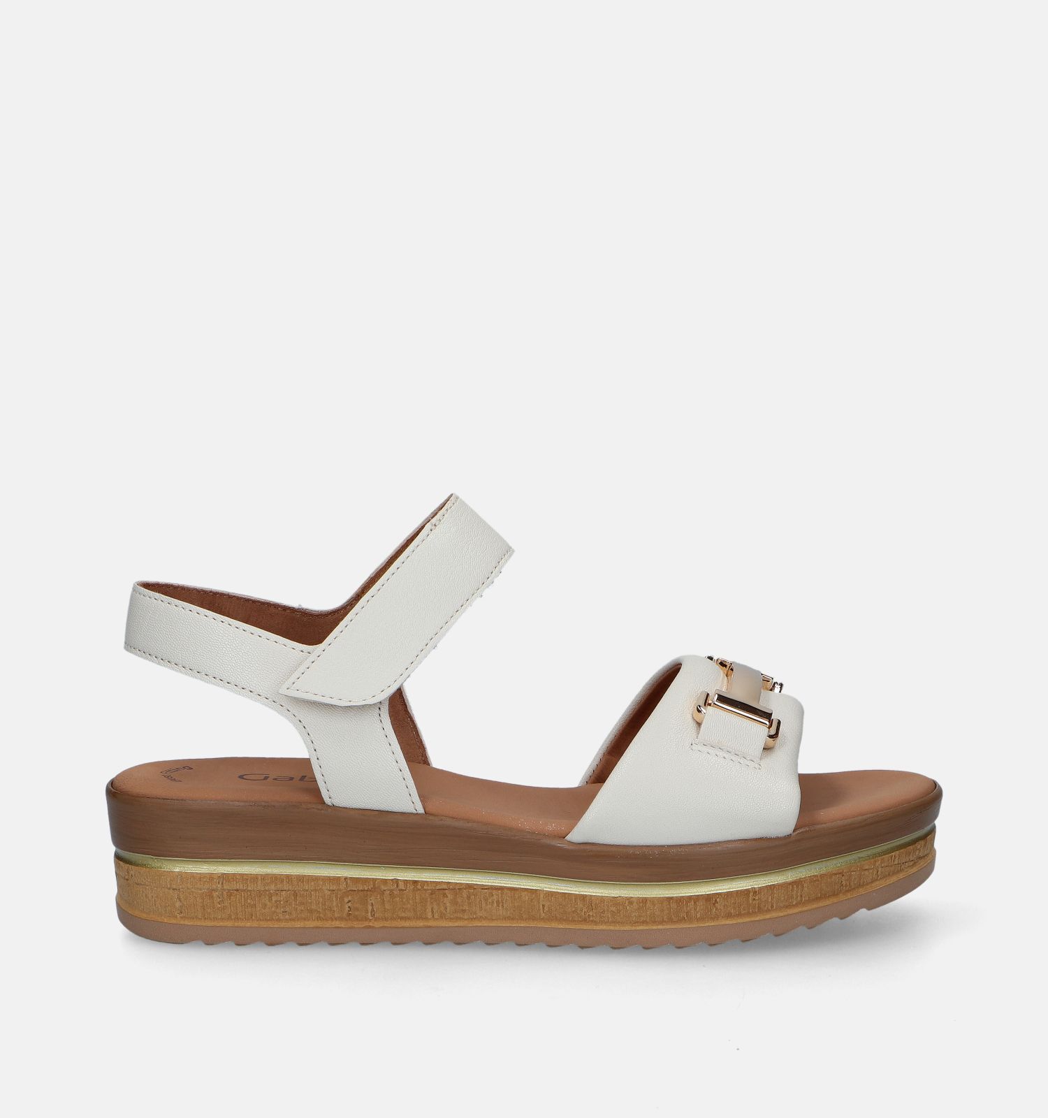 Dames sandalen met plateauzool top