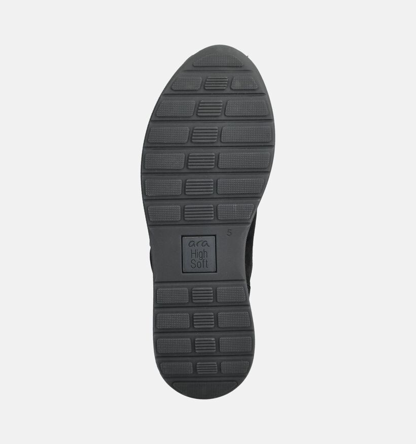 Ara Osaka Baskets en Noir pour femmes (377328) - pour semelles orthop&eacute;diques