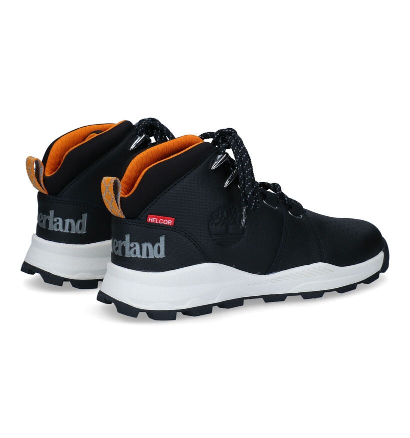 Timberland Brooklyn Mid Bottines en Noir en cuir (293800)
