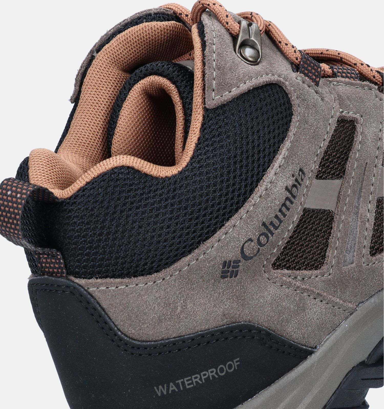 Columbia Redmond III Mid Waterproof Bruine Wandelschoenen Heren Outdoorschoenen Online op TORFS.BE