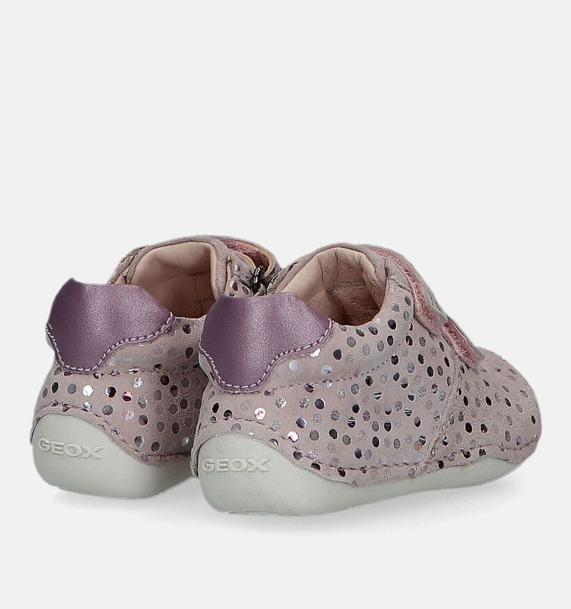 Geox Tutim Chaussures pour bébé en Rose pour filles (328502) - pour semelles orthopédiques