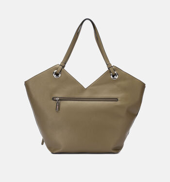 Mac Alyster Cabas Marron/Vert