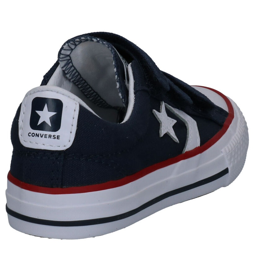 Converse Star Player Sneakers Blauw in stof (266019)