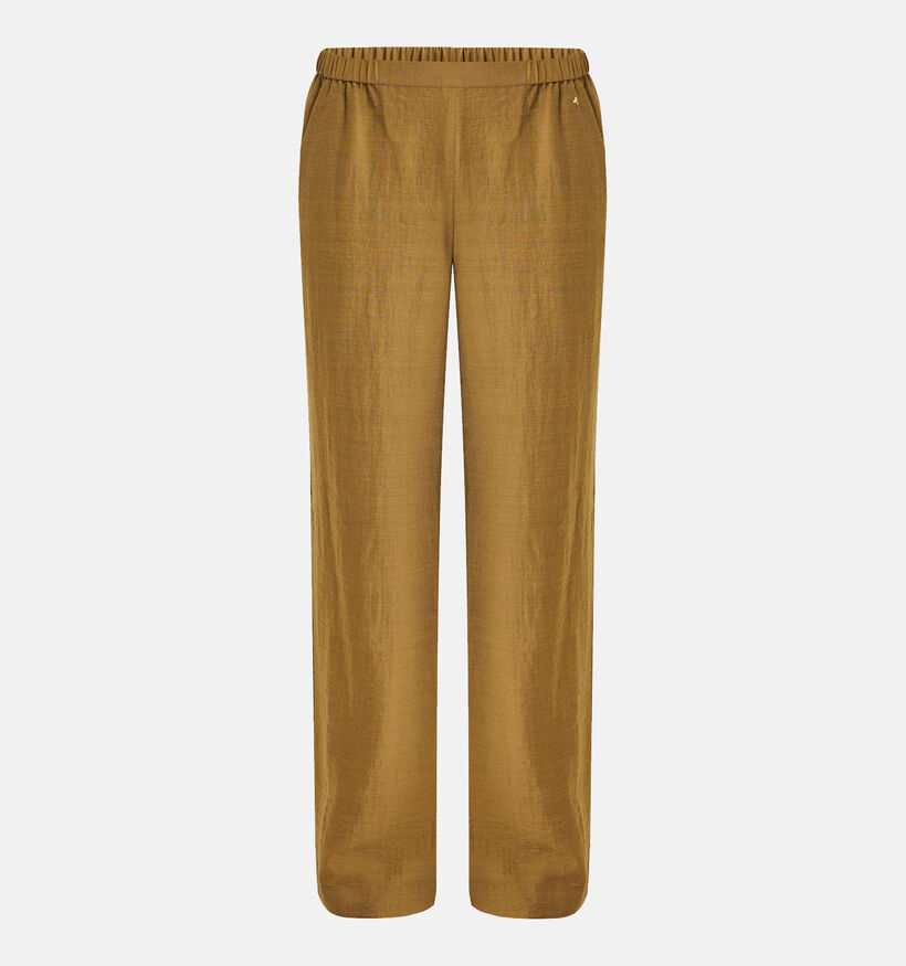 Mexx Cognac Linnen Broek voor dames (358570)