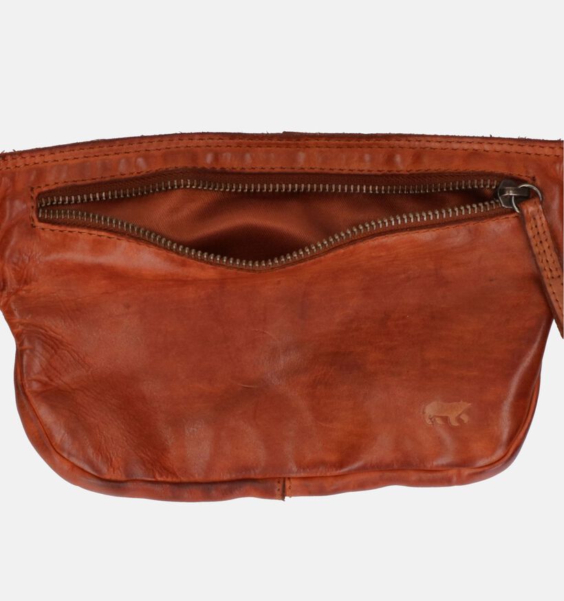 Bear Design Sac banane en Cognac pour femmes (342792)