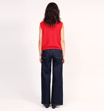 Pieces Vesten Rood