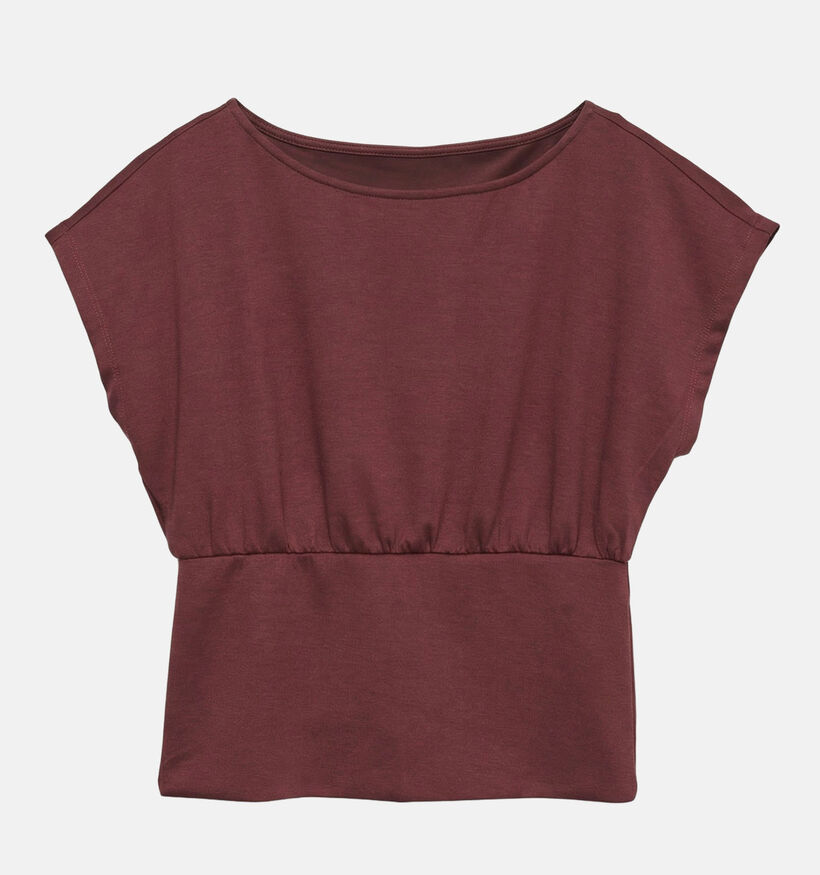 Vero Moda Smilla Bordeaux Top voor dames (384488)
