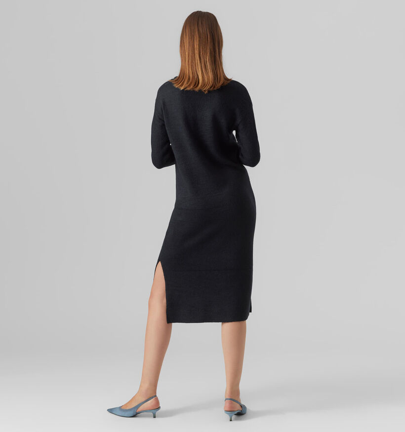 Vero Moda Efile Robe mi-longue en Noir pour femmes (338149)