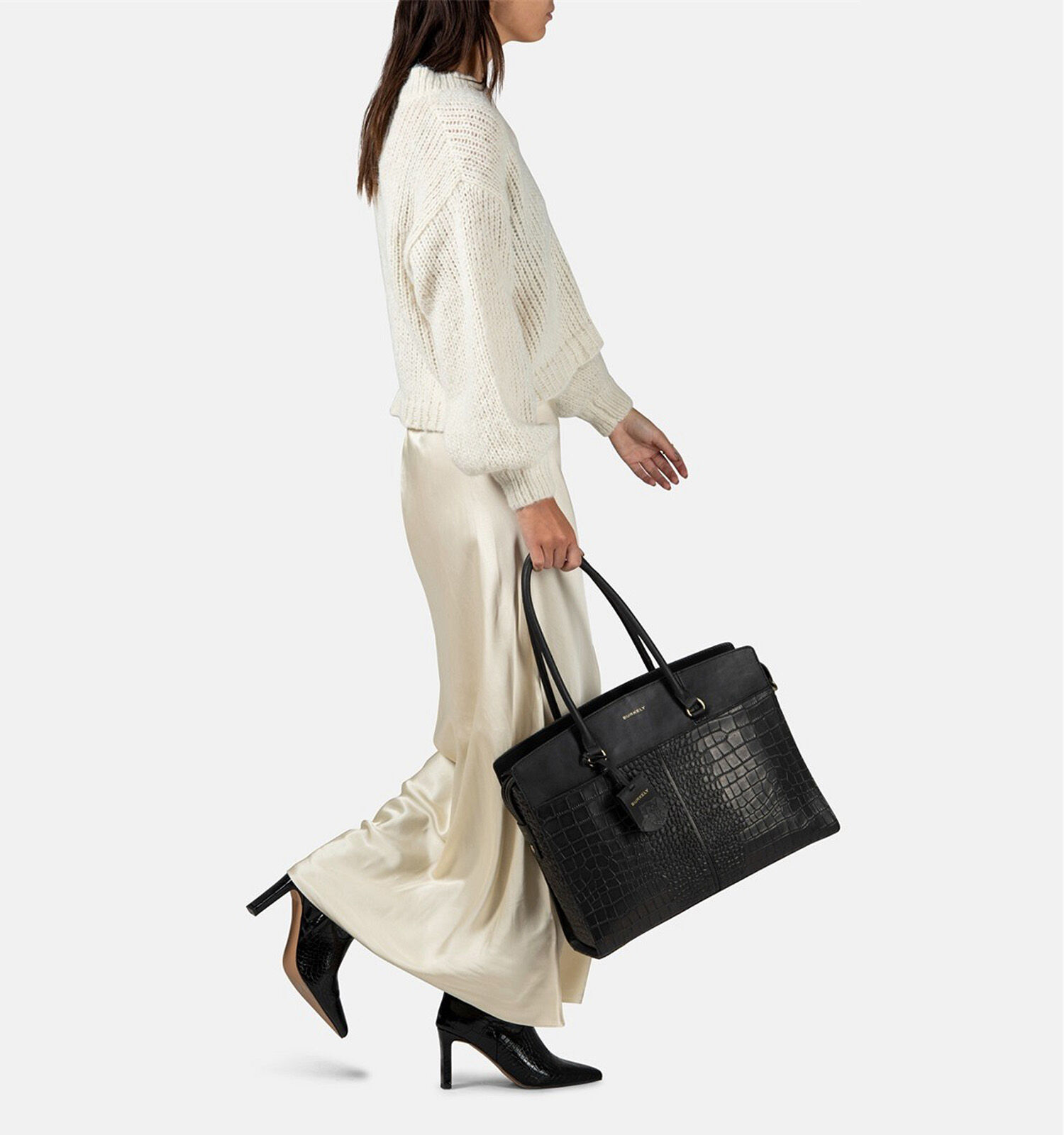 Burkely Zwarte Laptoptas Dames Laptoptassen Online op TORFS.BE