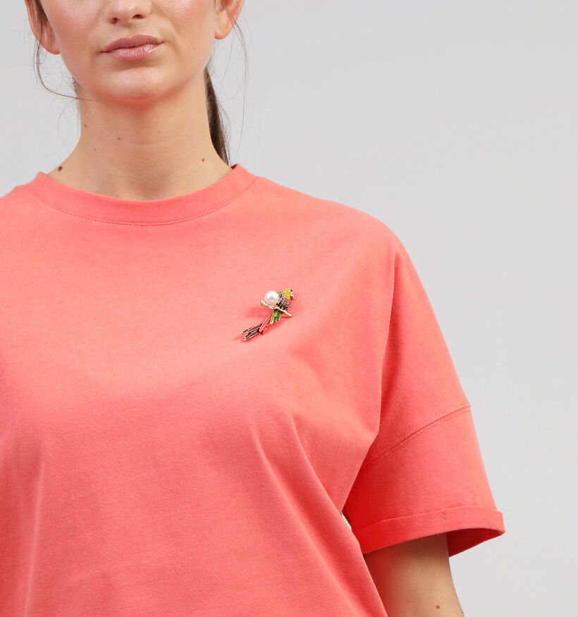 Orfeo Clara T-shirt en Orange pour femmes (358541)