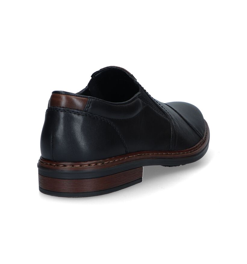 Rieker Chaussures à enfiler en Noir pour hommes (327938)