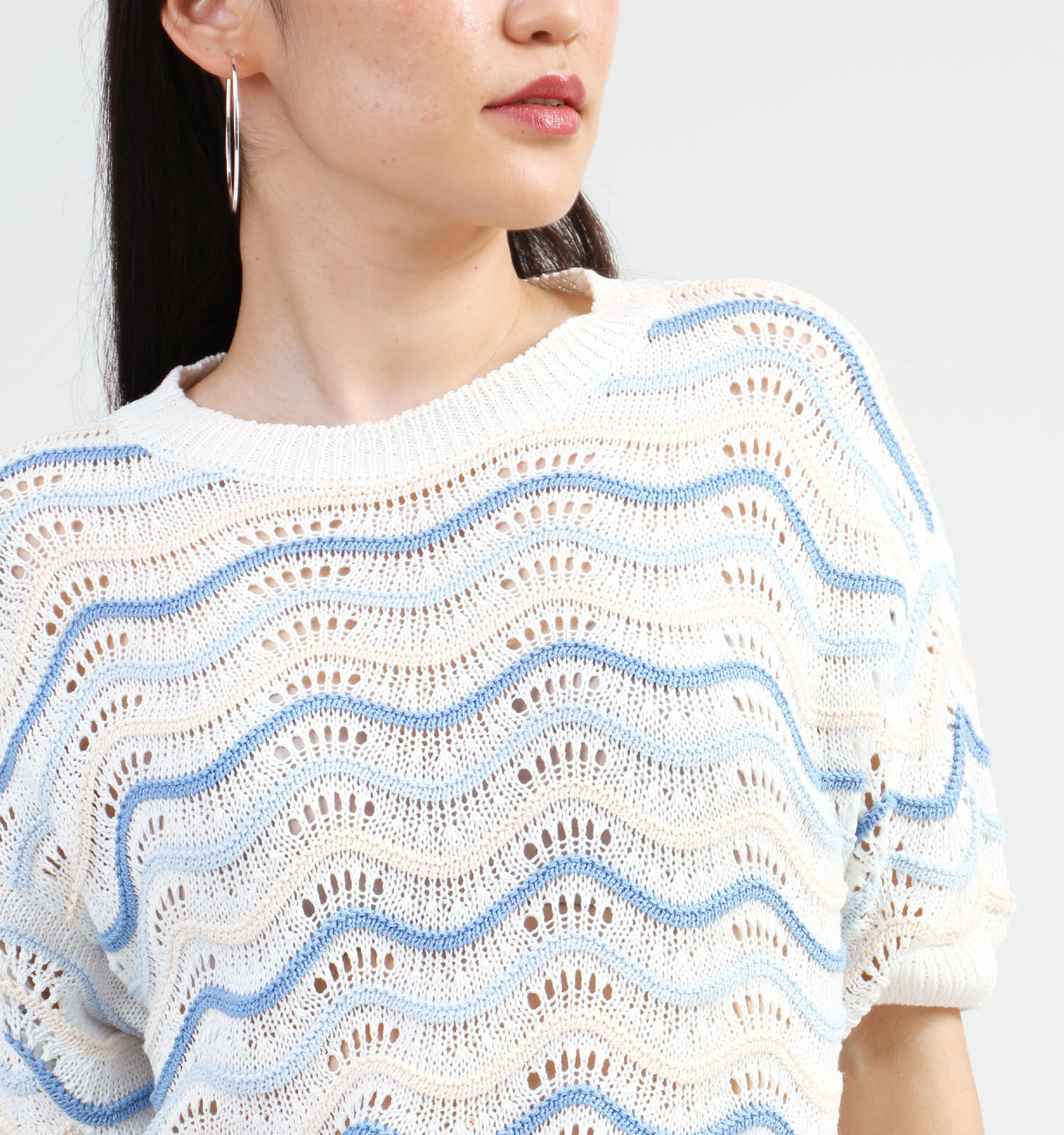 Dolce C. Blauwe Trui Dames Truien Online op TORFS.BE