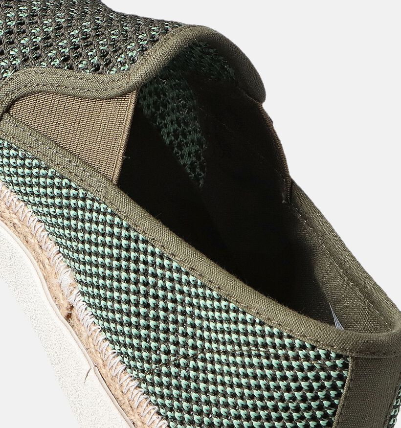 Scotch & Soda Espadrilles en Vert kaki pour hommes (353337)