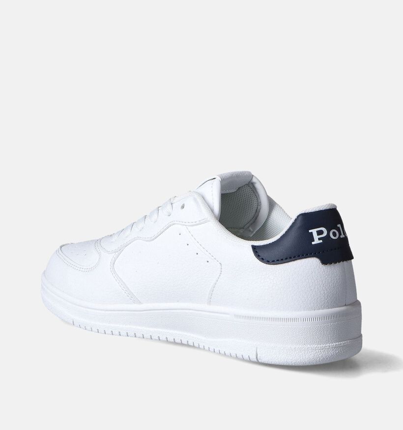 Polo Ralph Lauren Masters Court Witte Veterschoenen voor jongens (353508)