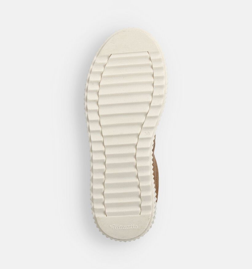 Tamaris Baskets en Camel pour femmes (360613) - pour semelles orthopédiques