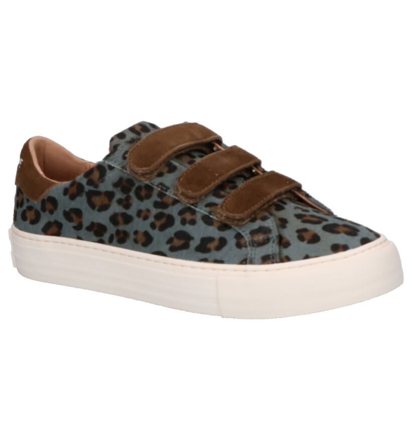 No Name Arcade Baskets en Bleu en daim (261483)