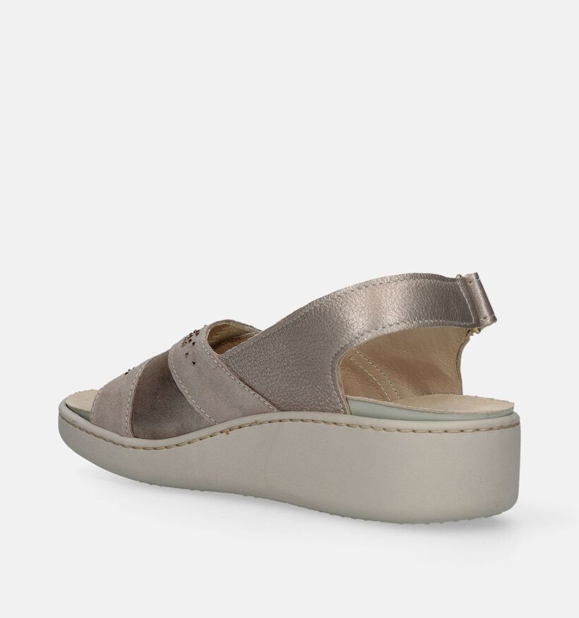 Hush Puppies Islany Gouden Sandalen Voor Steunzolen voor dames (340746) - geschikt voor steunzolen