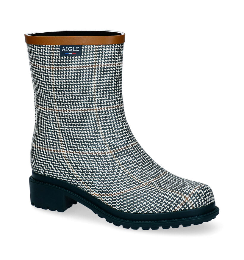 Aigle Fulfeel Mid Bottes de pluie en Vert en caoutchouc (294468)
