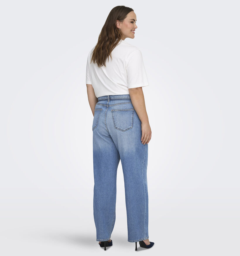 ONLY Carmakoma Gianna Straight Jeans L32 en Bleu pour femmes (374867)