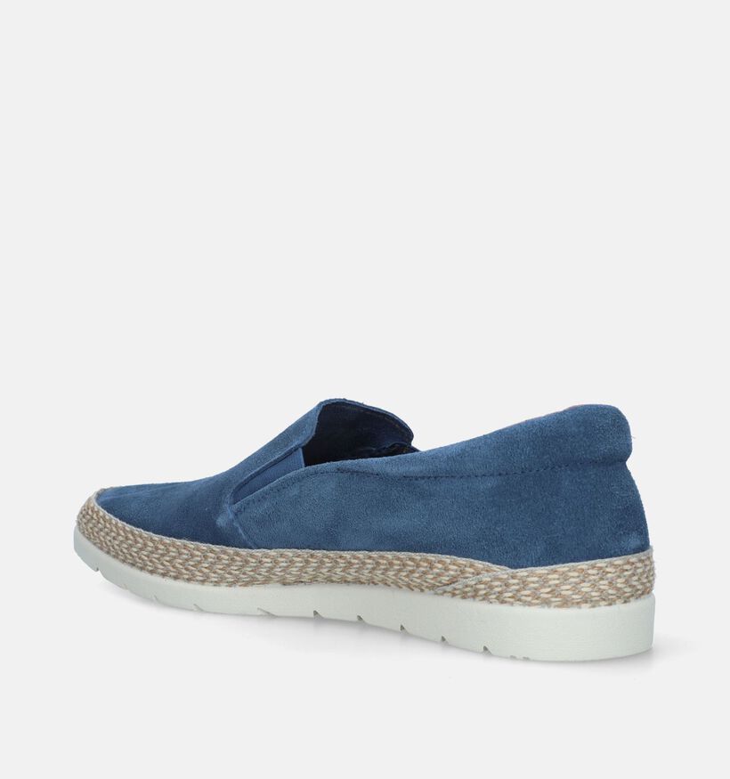 Comfort Plus Chaussures à enfiler en Bleu pour hommes (341944)