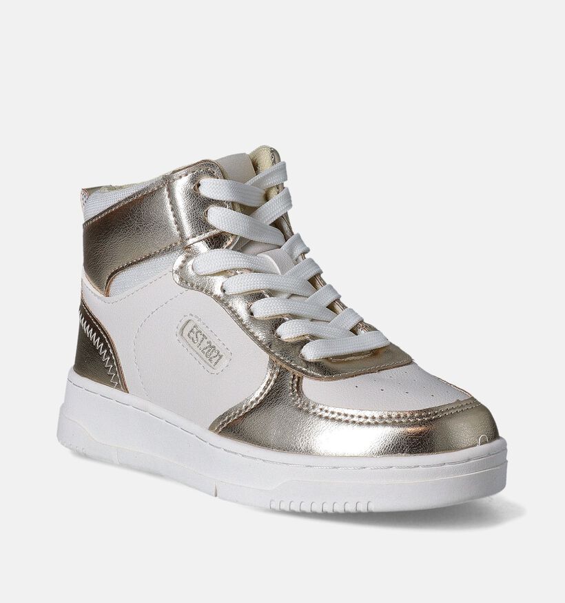 Milo & Mila Witte Sneakers voor meisjes (354170)