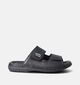 Rieker Zwarte Slippers Velcro voor heren (366091)