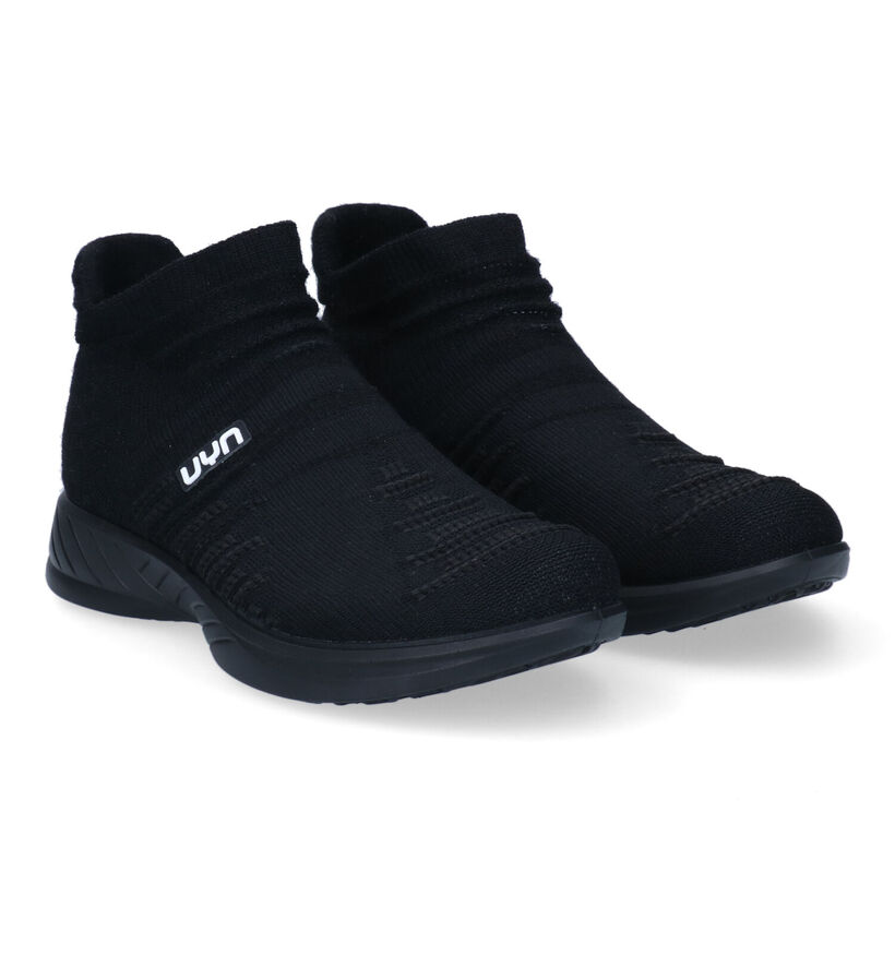 UYN X-Cross Baskets en Noir pour femmes (303139) - pour semelles orthopédiques