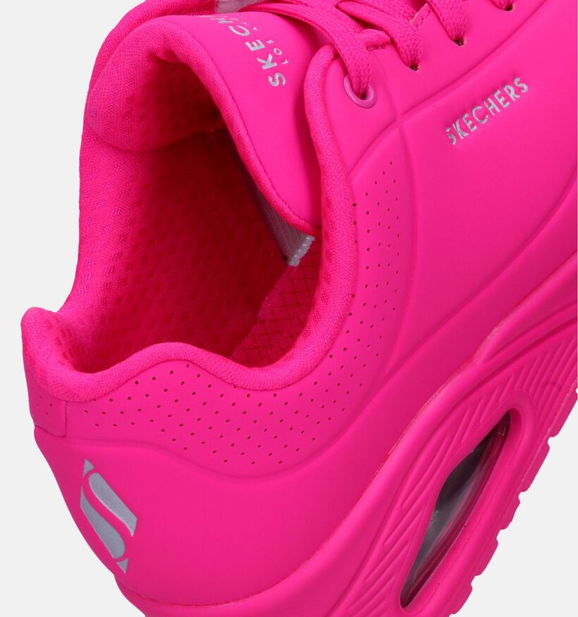 Skechers Uno Night Shades Roze Sneakers voor dames (342446)