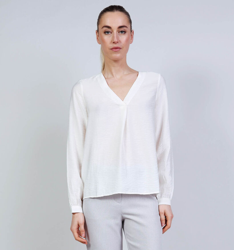 Vero Moda Urli Blouse en Blanc pour femmes (367137)