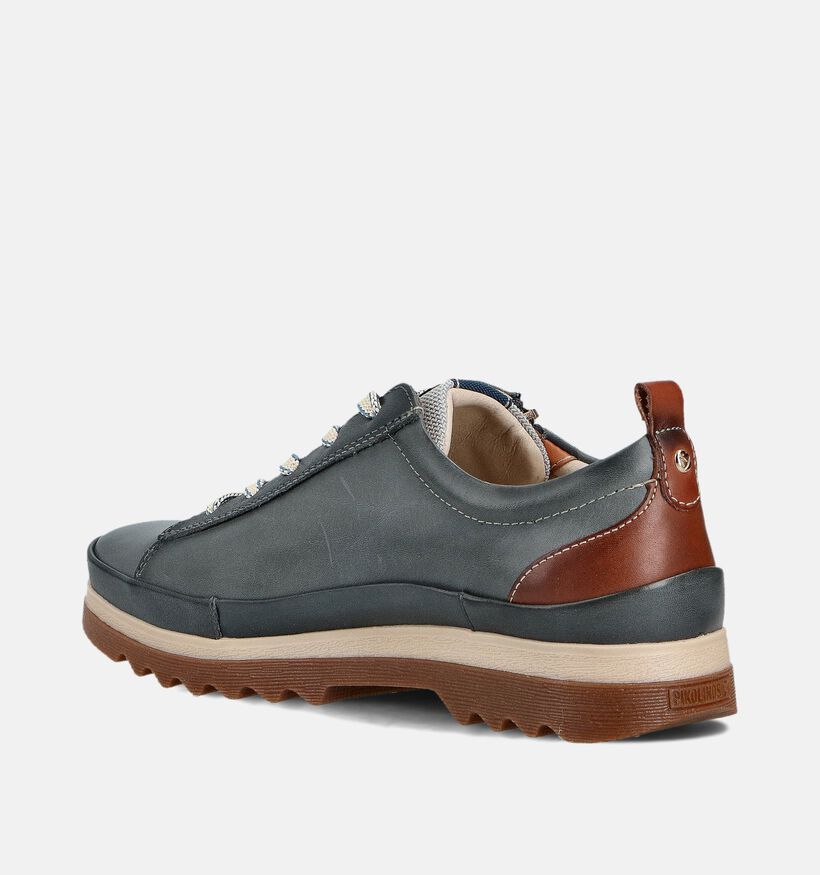 Pikolinos Vigo Chaussures à lacets en Bleu foncé pour femmes (363885) - pour semelles orthopédiques