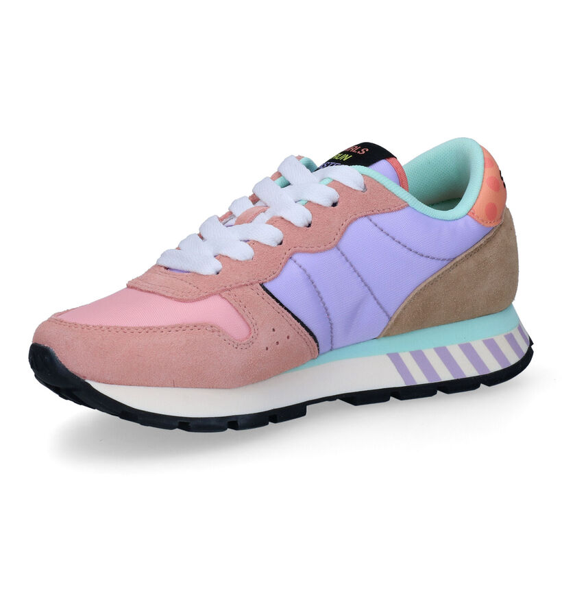 Sun 68 Ally Cany Cane Beige Sneakers voor dames (304685) - geschikt voor steunzolen