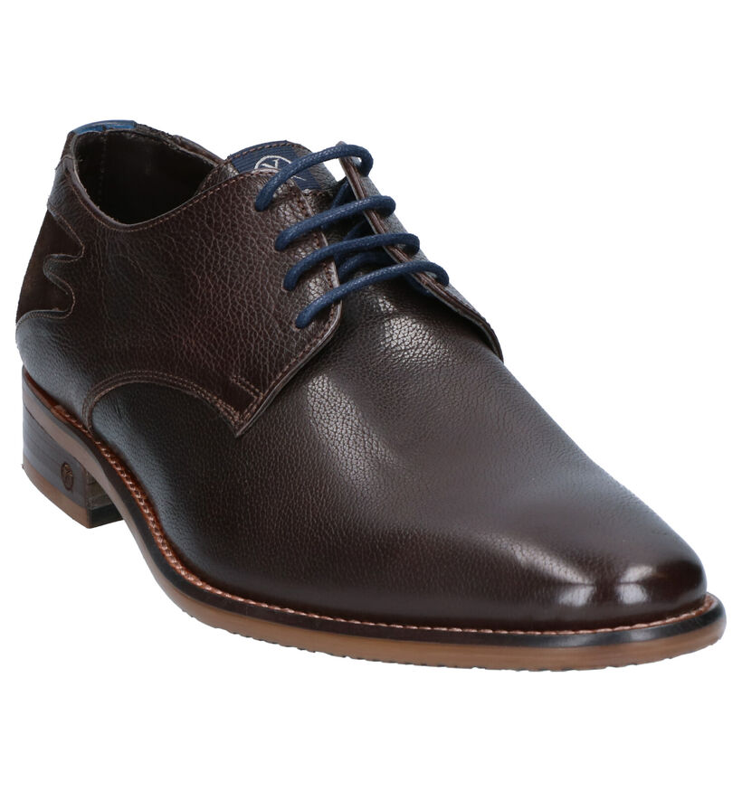 Ambiorix Delta Chaussures habillées en Marron en cuir (263240)