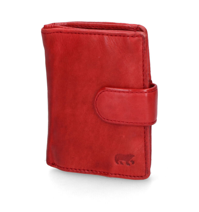 Bear Design Porte-cartes en Noir pour hommes (350748)
