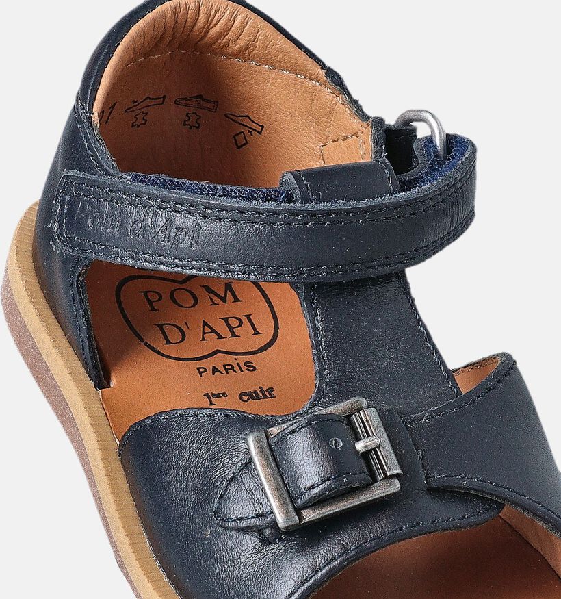 Pom d'Api Poppy Easy Donkerblauwe Sandalen voor jongens (354615)
