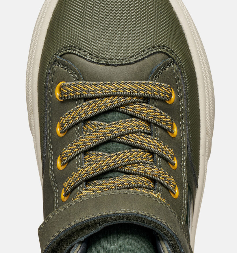 Geox Weemble Kakigroene Sneakers voor jongens (376238) - geschikt voor steunzolen