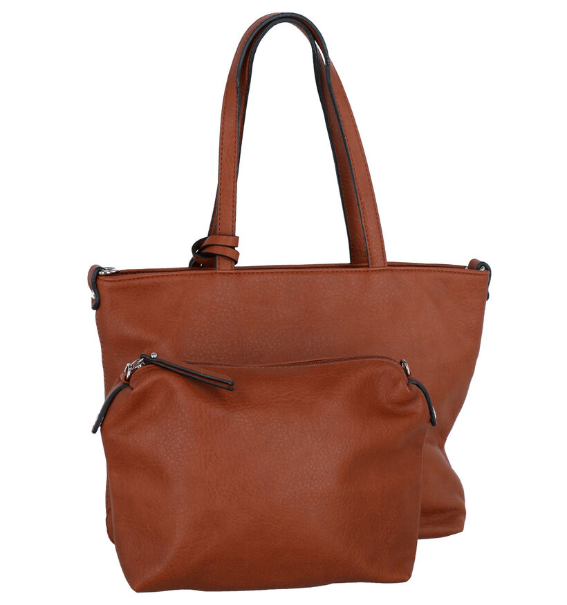 Emily & Noah Bruine Bag in bag Handtas in kunstleer (282165)