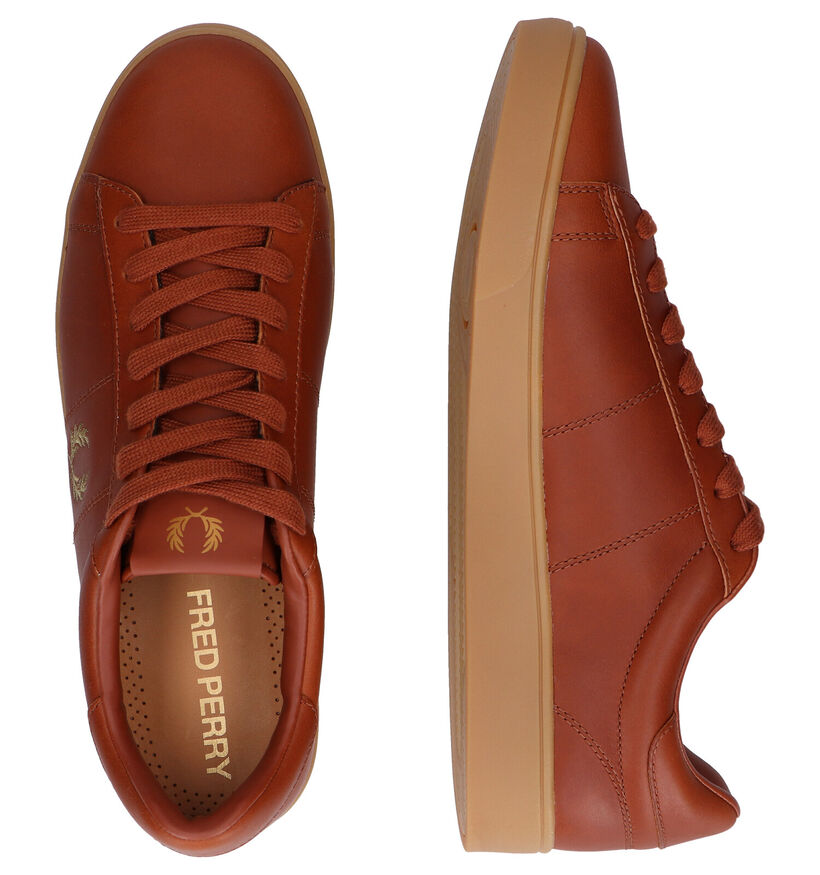 Fred Perry Spencer Cognac Sneakers (294307)